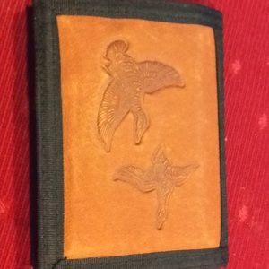 Wallet insert Ducks flying. Leather with✨